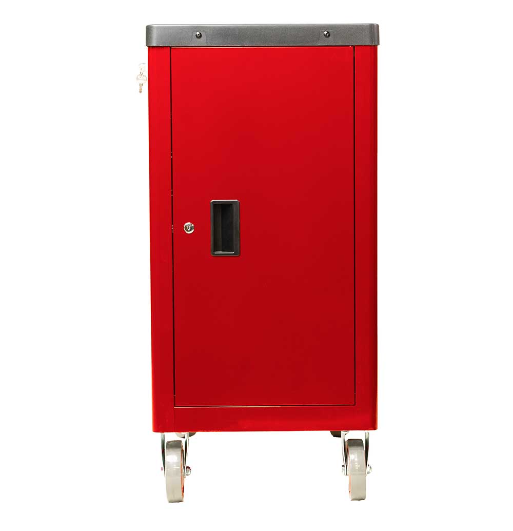 251 Piece Tool Cabinet Complete With Red Tools, 8 Drawer Tool Chest